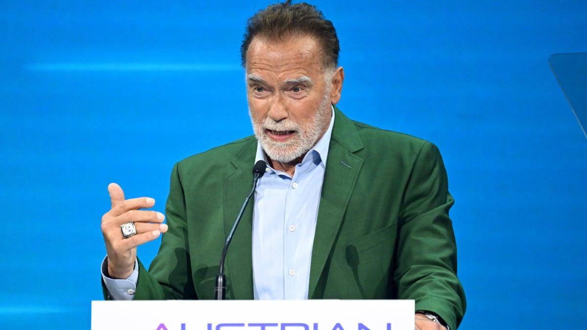 Schwarzenegger tells environmentalists dismayed by Trump to ‘stop whining’ and get to work