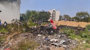 Air India Dreamliner crashes into Ahmedabad college hostel, kills over 240