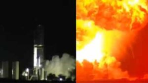 Elon Musk’s stunning three-word reaction to SpaceX Starship exploding in fireball