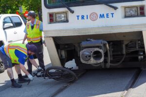 Cyclist who died in ‘tragic’ collision with MAX train identified as former Portland mayoral candidate